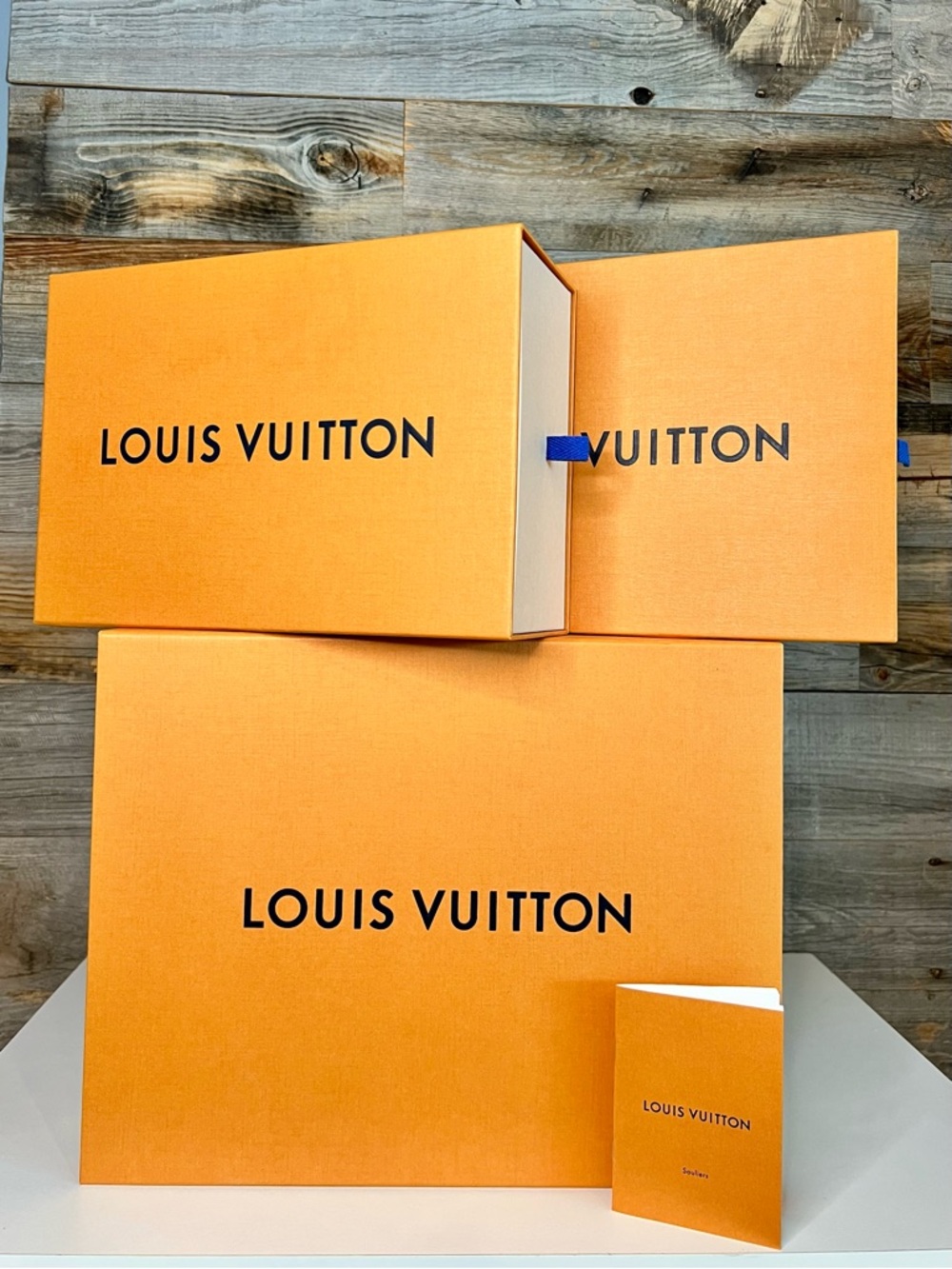3 TRIO Louis Vuitton Gift Boxes - Bundle Set, 💯Authentic from LV Purchases - Picture 4 of 10